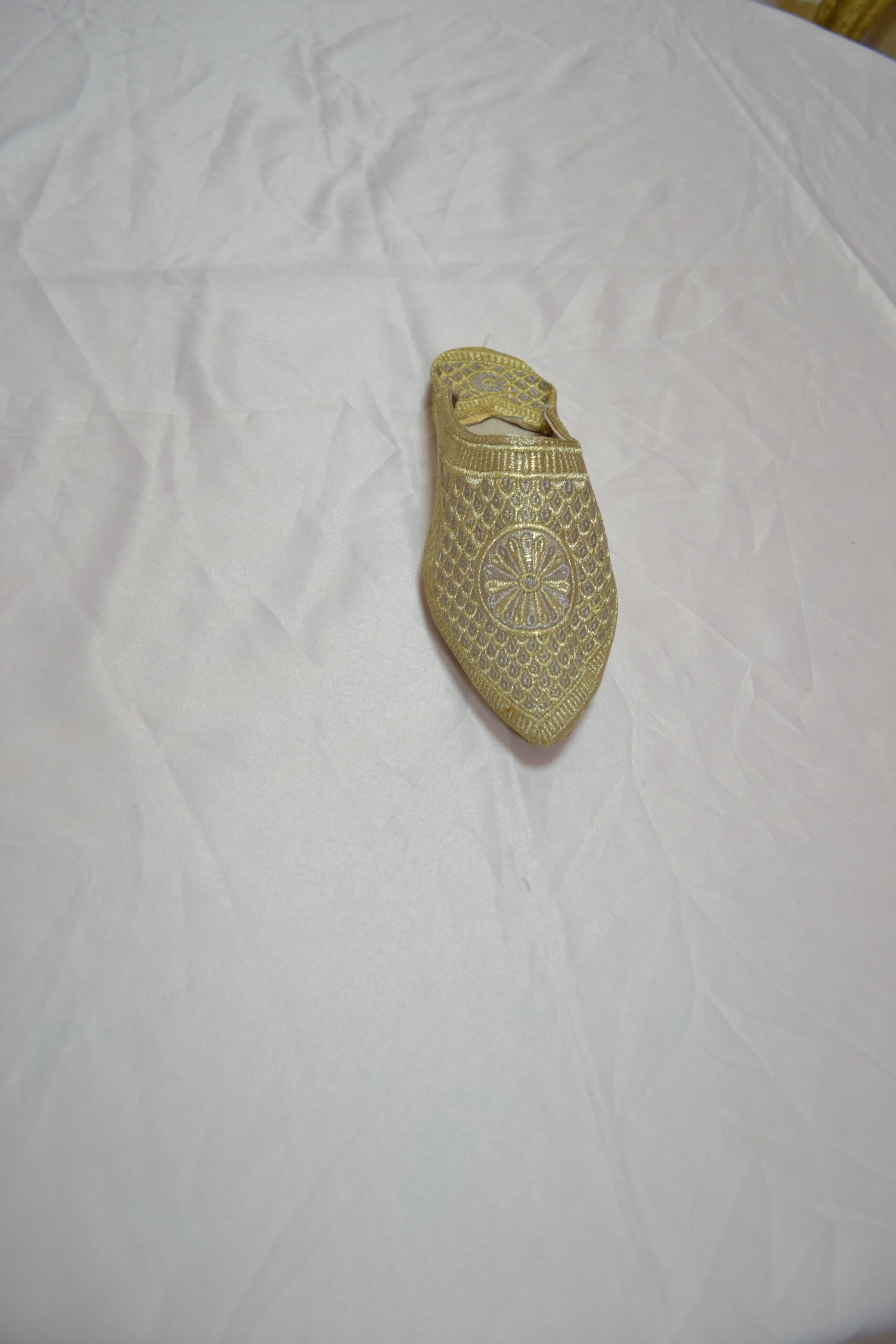 Babouche dorée simple - Image 2