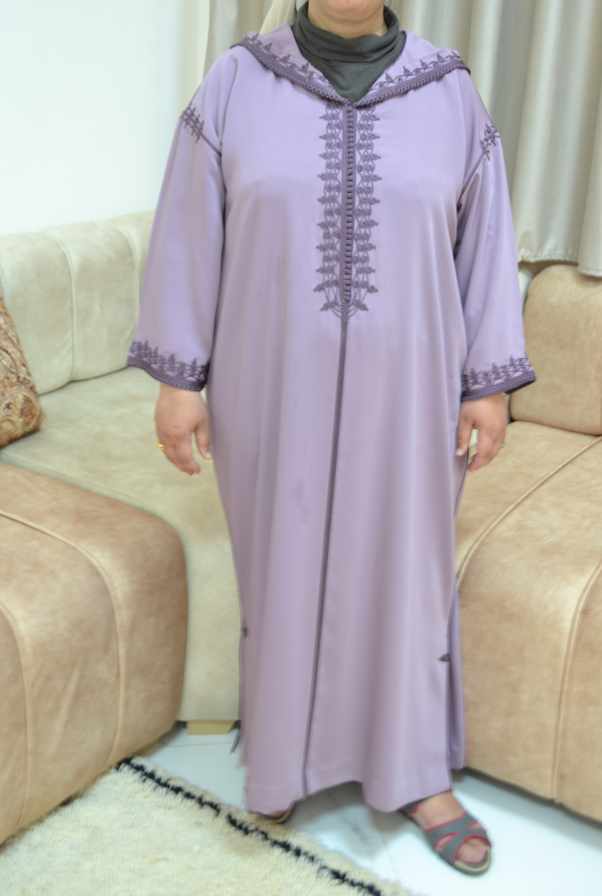 Jellaba Lavande Classique